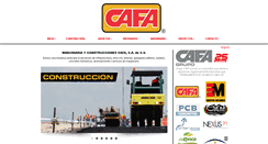 Desktop Screenshot of cafa.com.mx